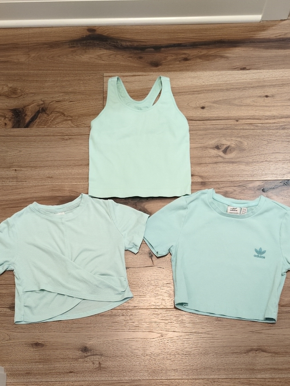 Girls Size 8 M Activewear Bundle Adidas DSG All in Motion Teal